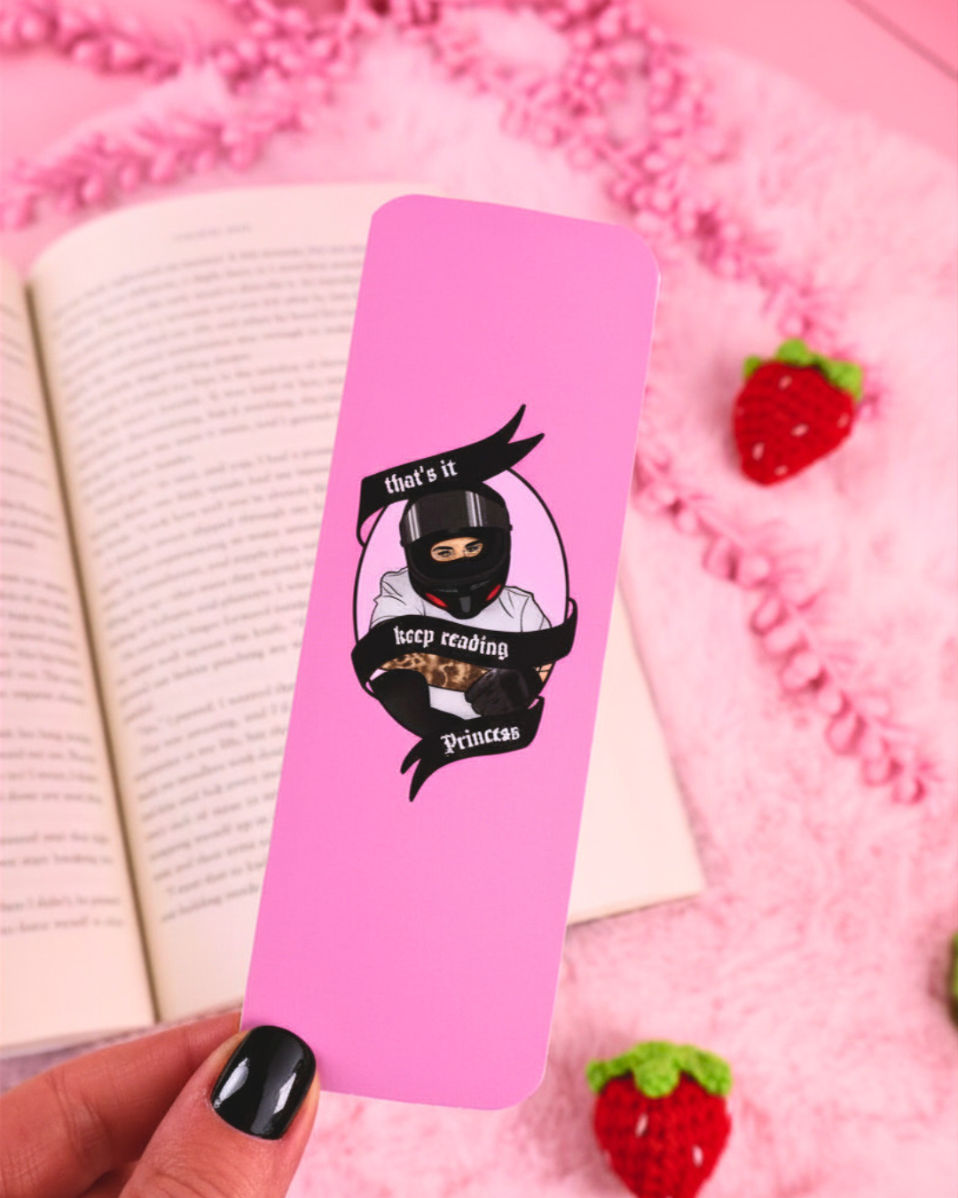 Biker Praise Bookmark for Dark Romance Readers