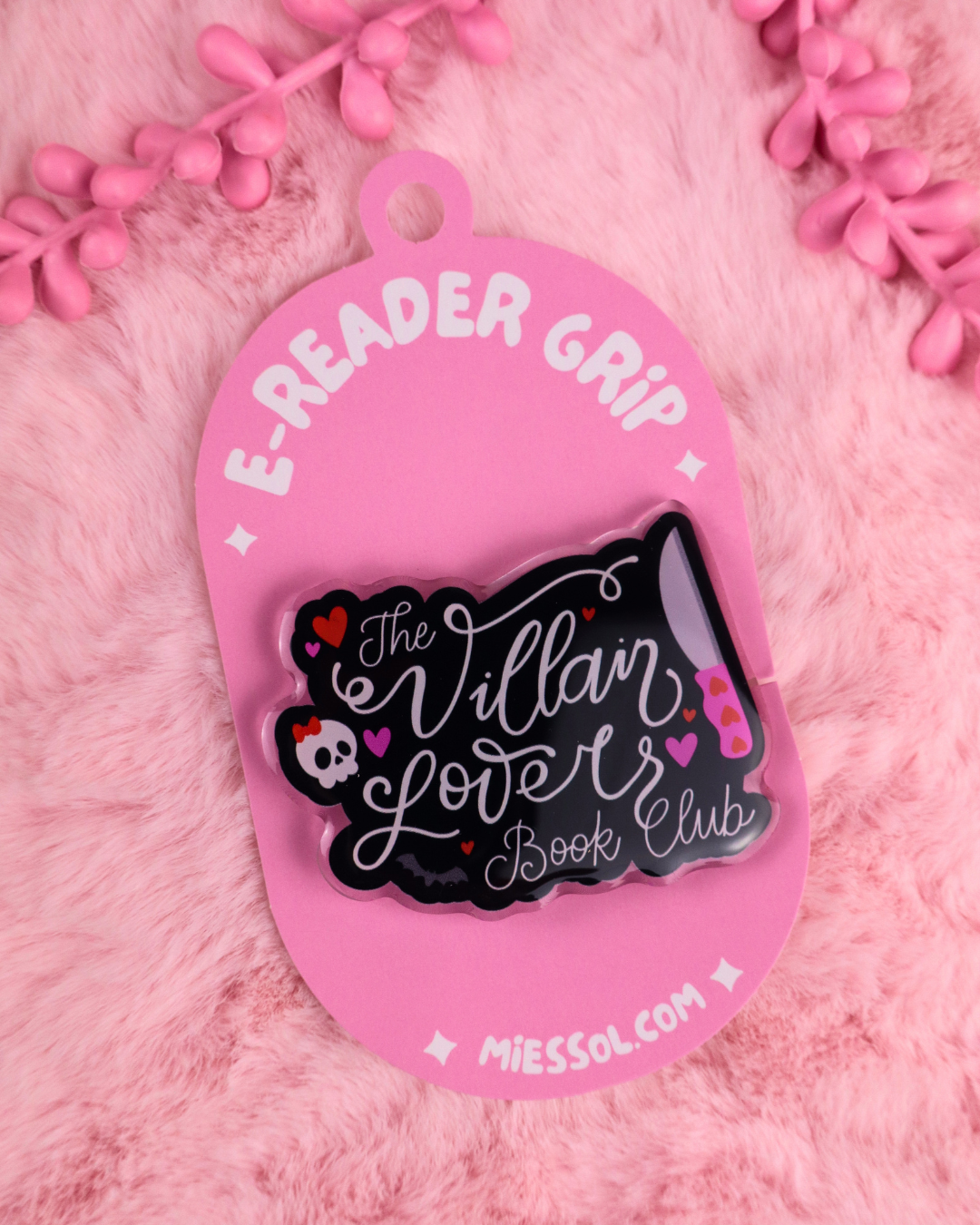 MagSafe Kindle/E-reader Grip Villain Lovers Book Club