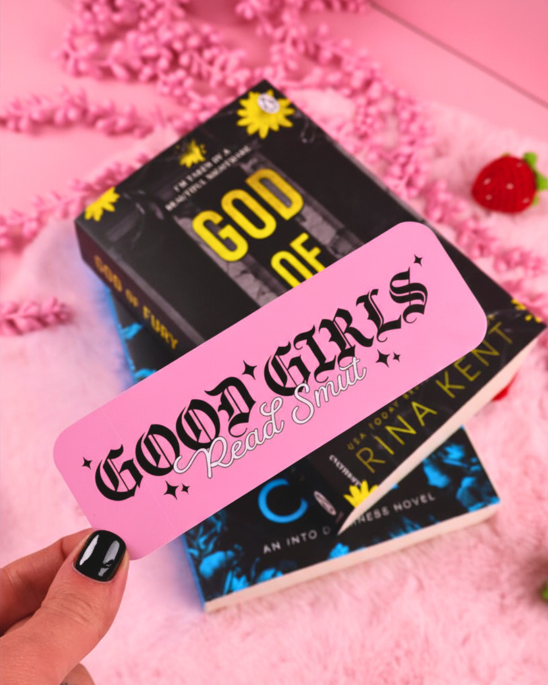 Good Girls Read Smut Bookmark for Spicy Romance Readers