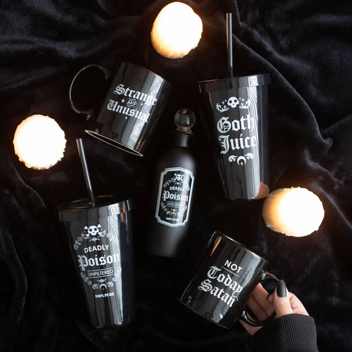 Gothic Not Today Satan Mug