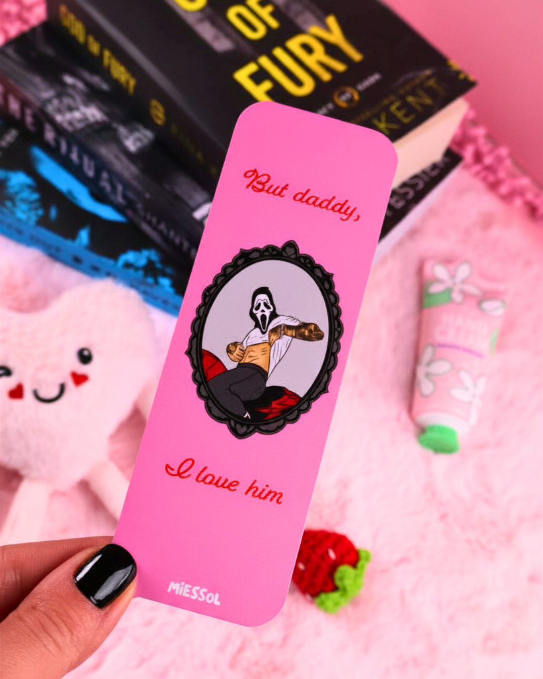 But Daddy, I Love Him Bookmark for Dark Romance Readers