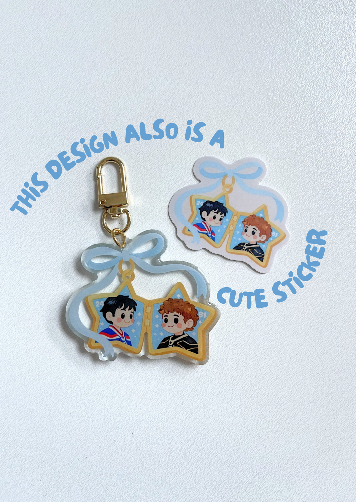 The Rivals Locket Keychain