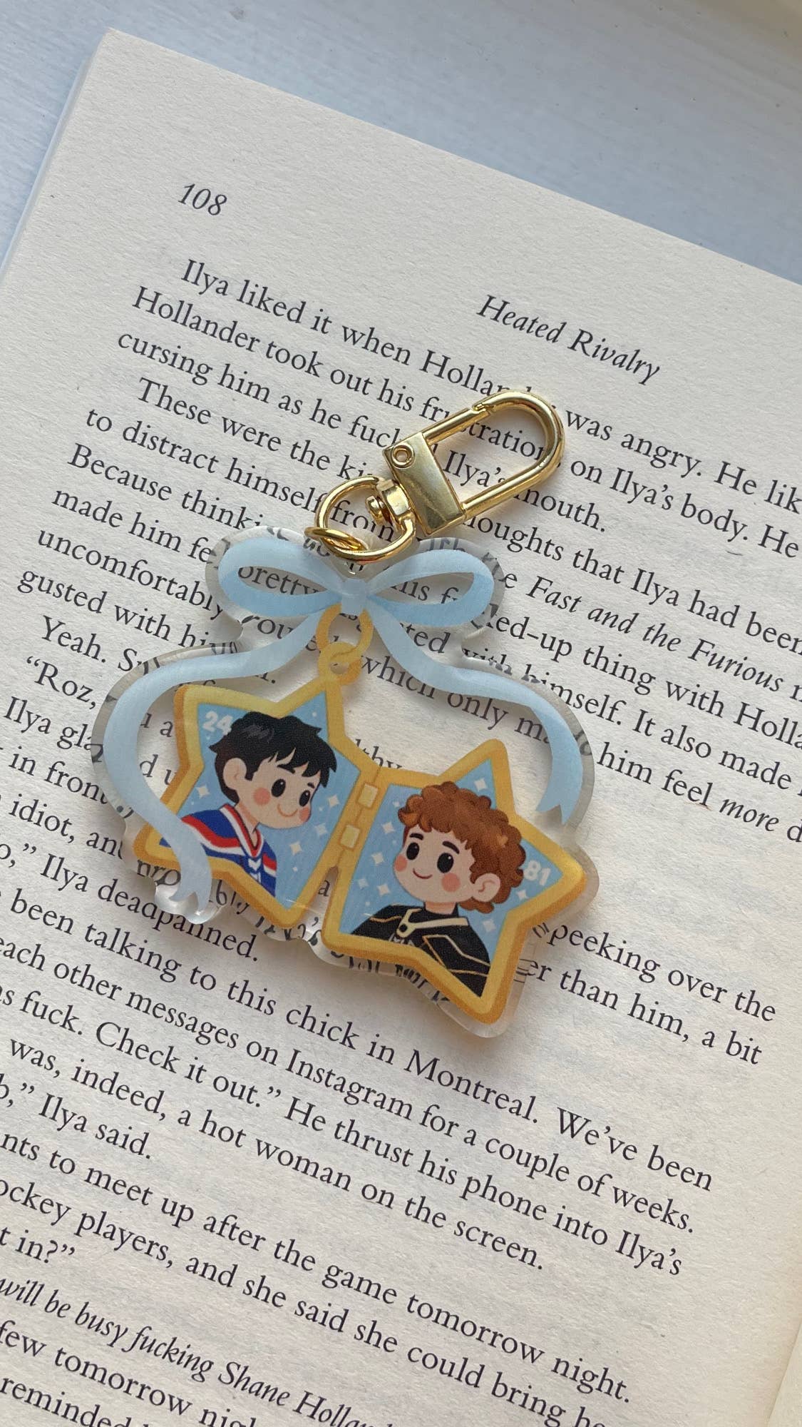 The Rivals Locket Keychain
