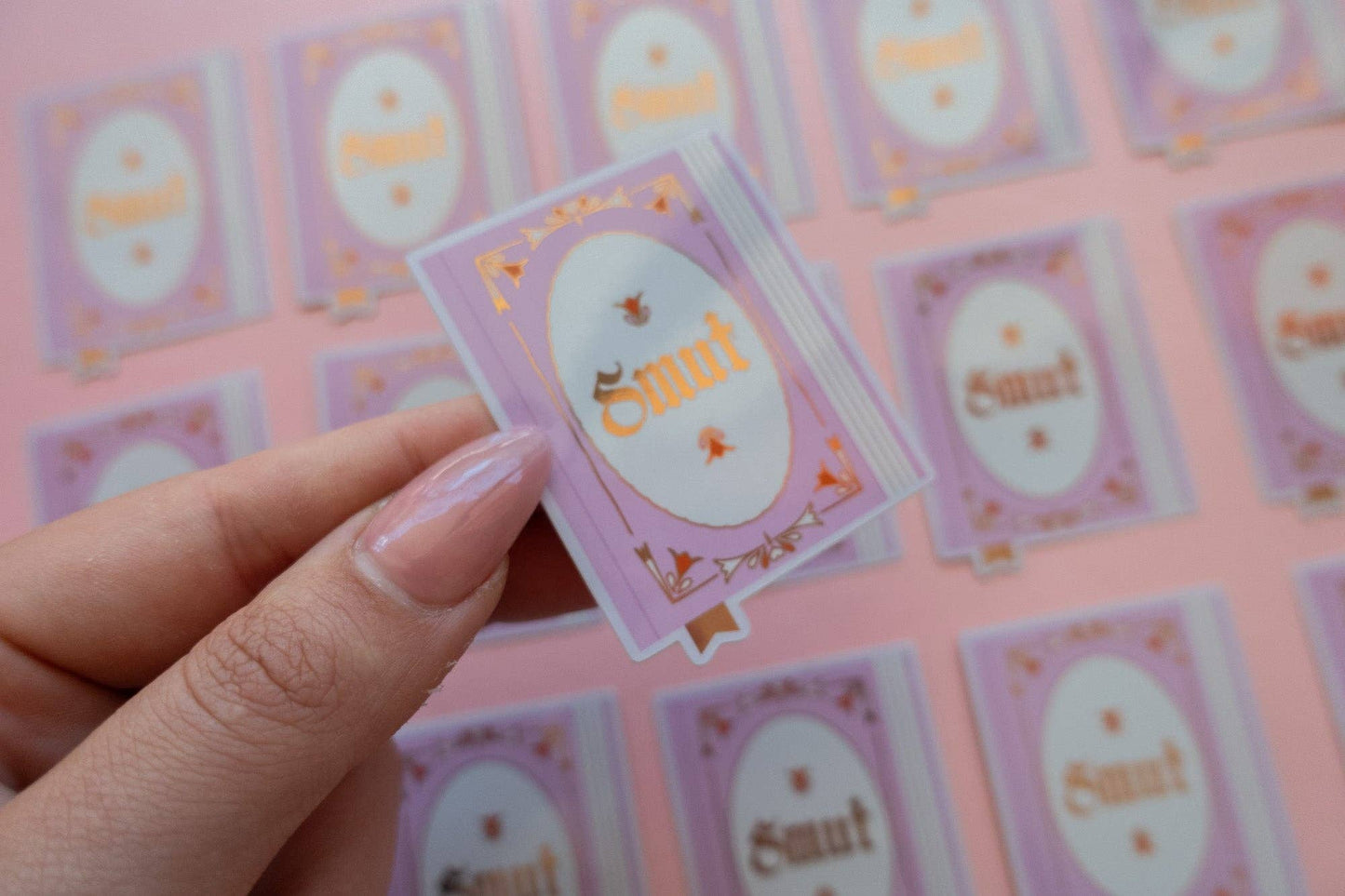 Smut Club Sticker [with gold foil]