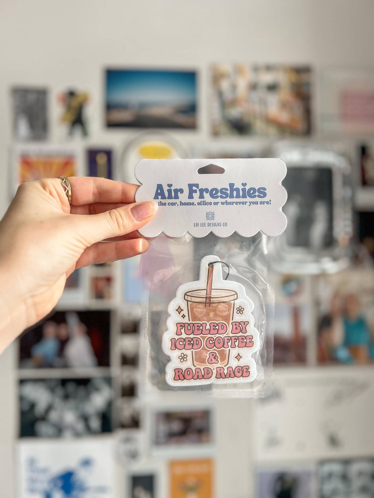 Fueled by Iced Coffee & Road Rage Air Freshener