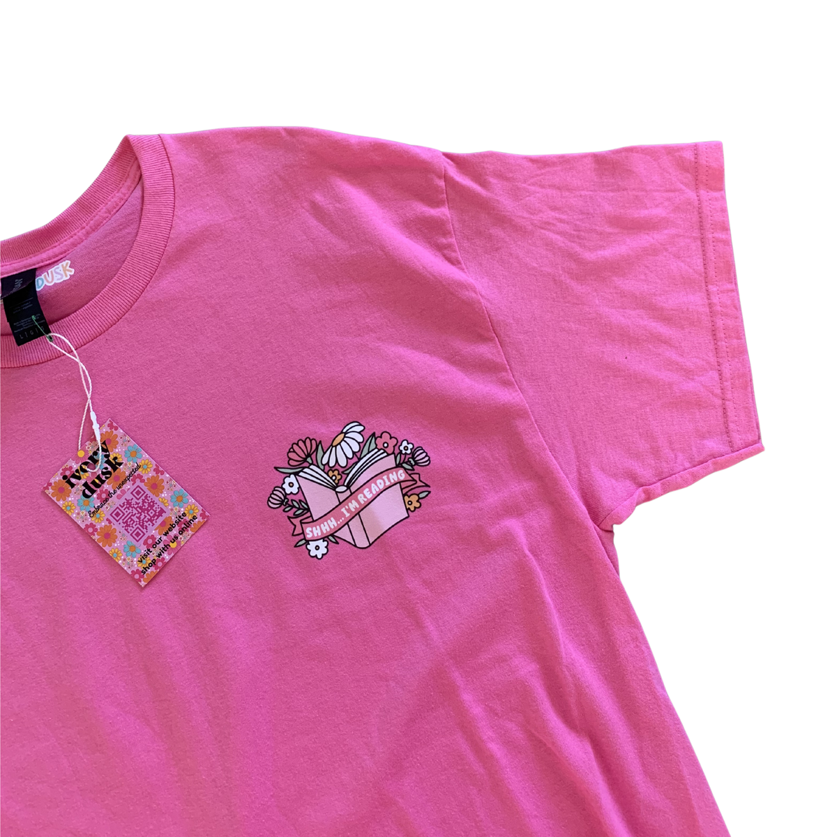 Shh I'm Reading Unisex Tshirt | Comfy Bookish Tshirt