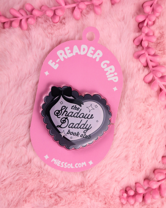 MagSafe E-reader / Kindle Grip Shadow Daddy Book Club