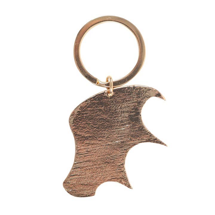 Embrace the Dark Gothic Bat Wing Keyring