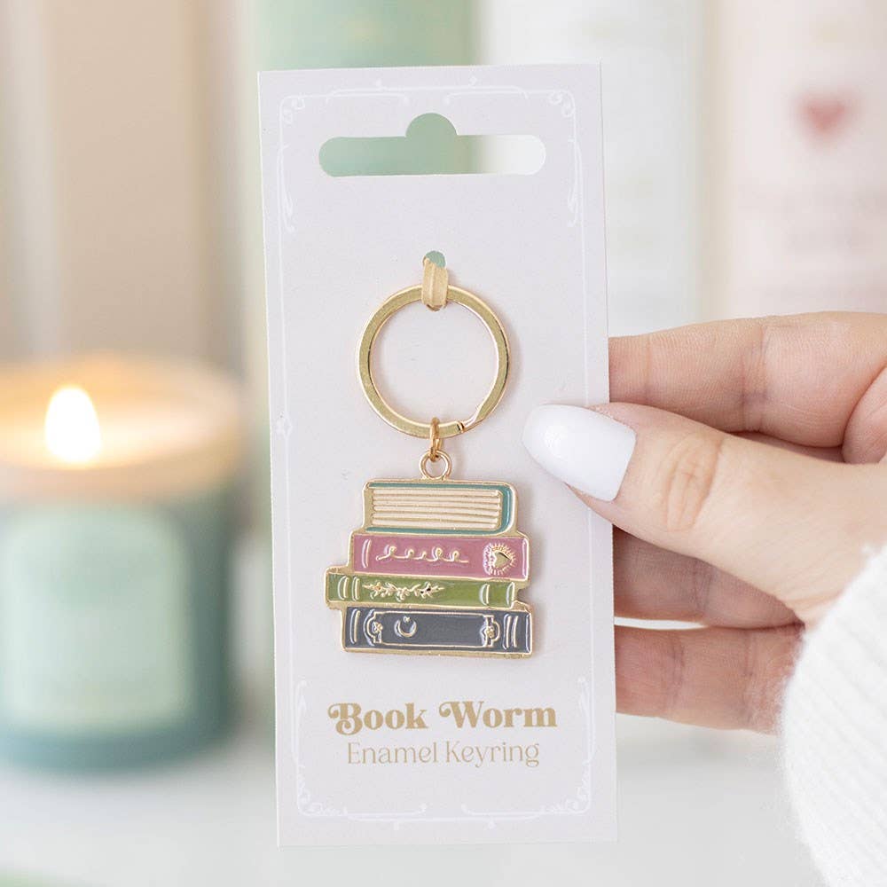 Book Worm Keyring