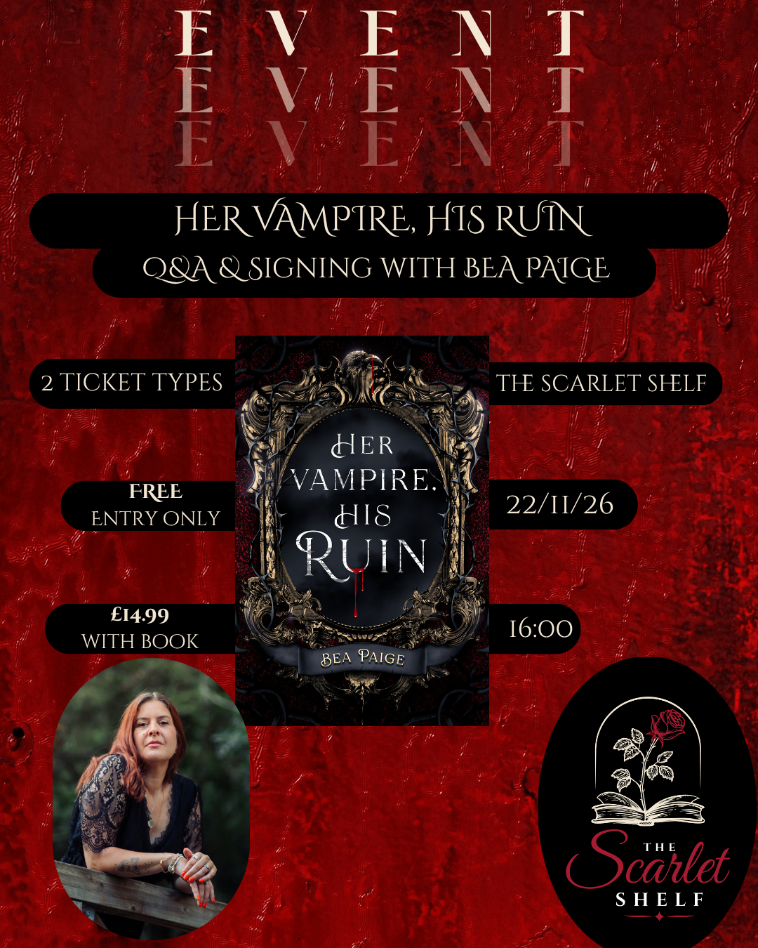 [EVENT] Her Vampire, His Ruin