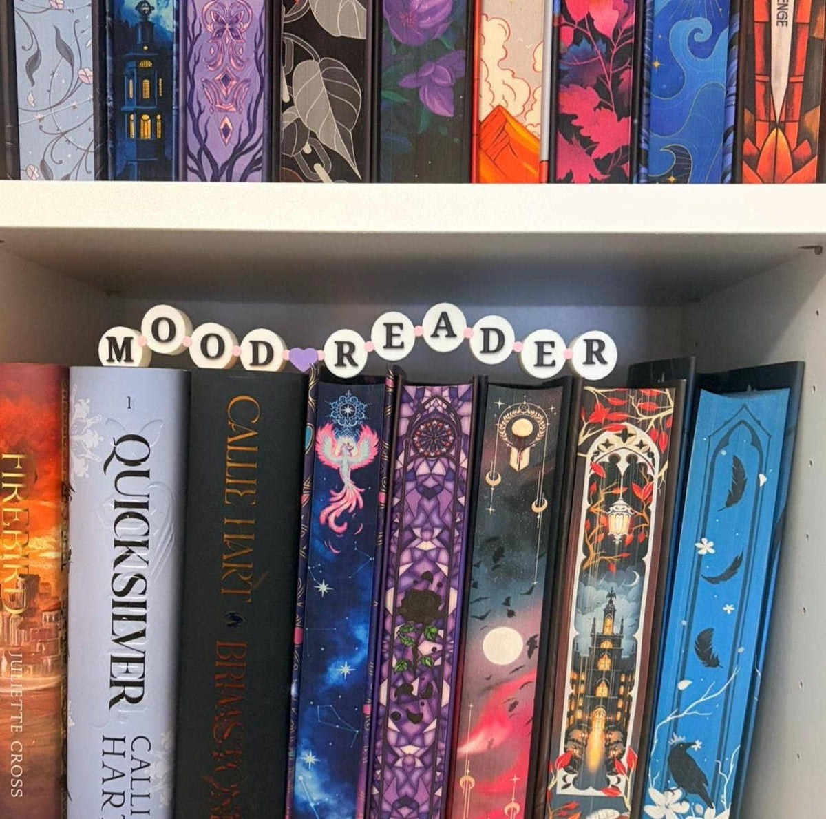 3D Printed Friendship Bracelet & Romance Reader Shelf Sign