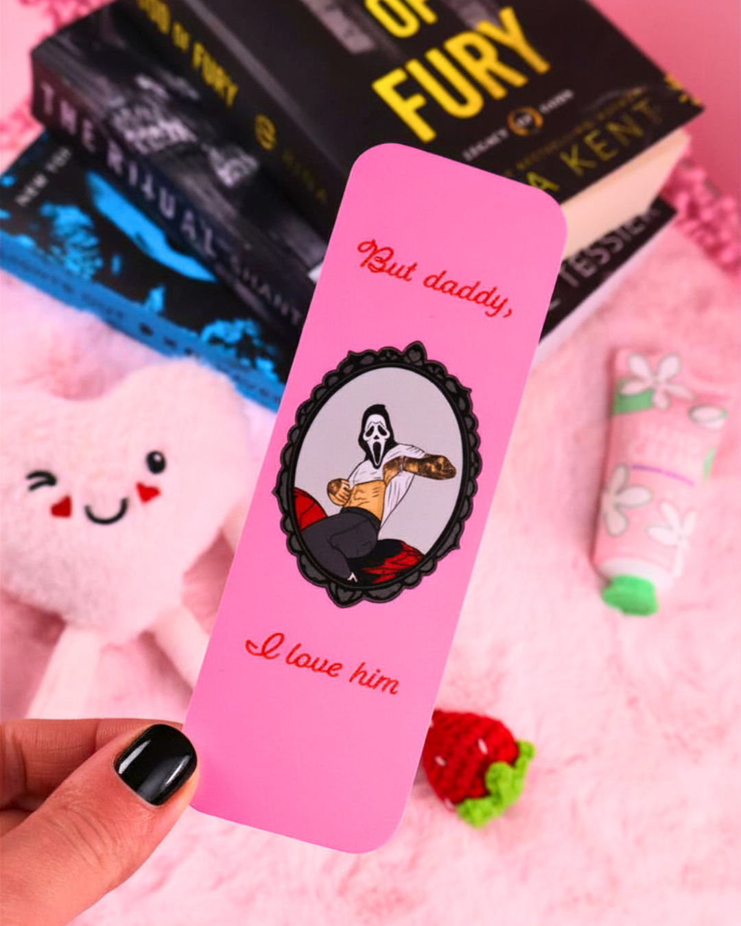 But Daddy, I Love Him Bookmark for Dark Romance Readers