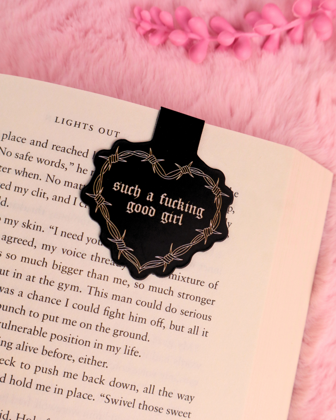 Such A Good Girl Magnetic Bookmark for Dark Romance Readers