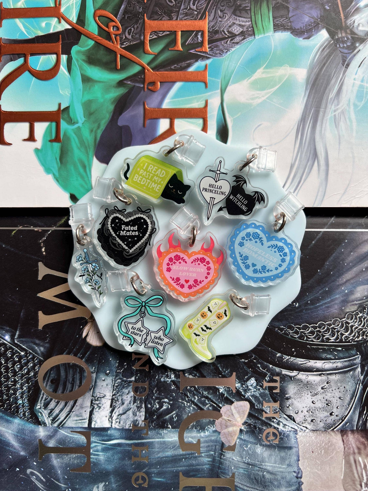 Slow Burn Lover E-Reader Charm