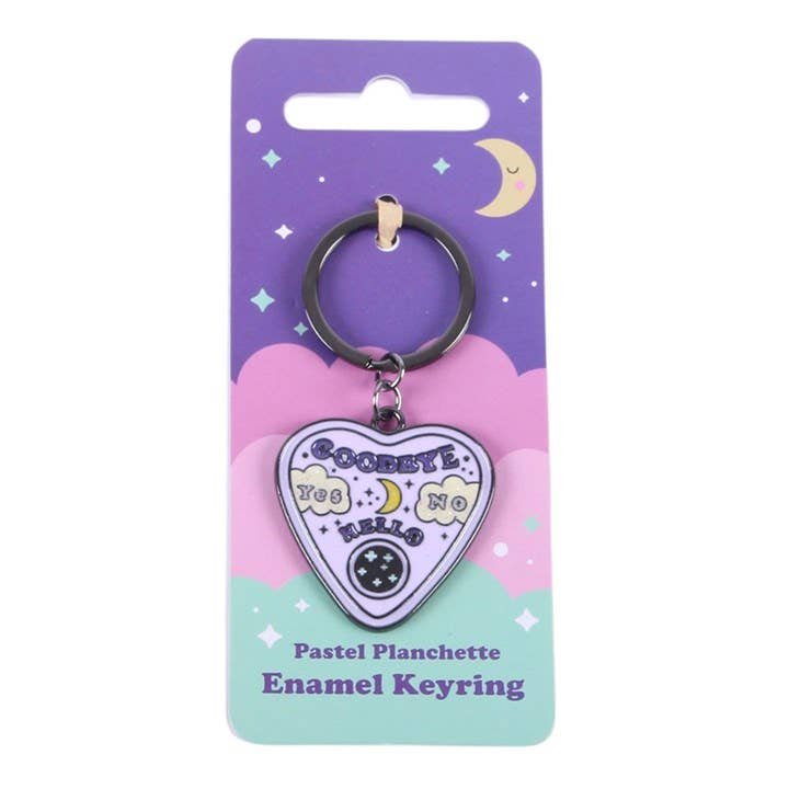 Pastel Goth Planchette Keyring