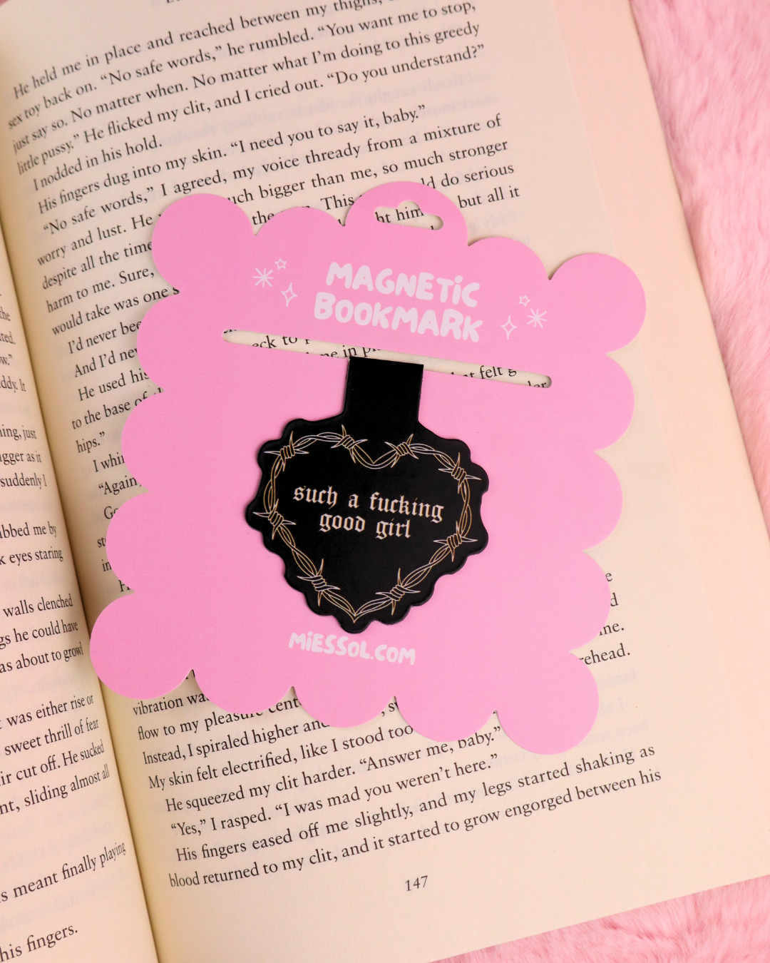 Such A Good Girl Magnetic Bookmark for Dark Romance Readers