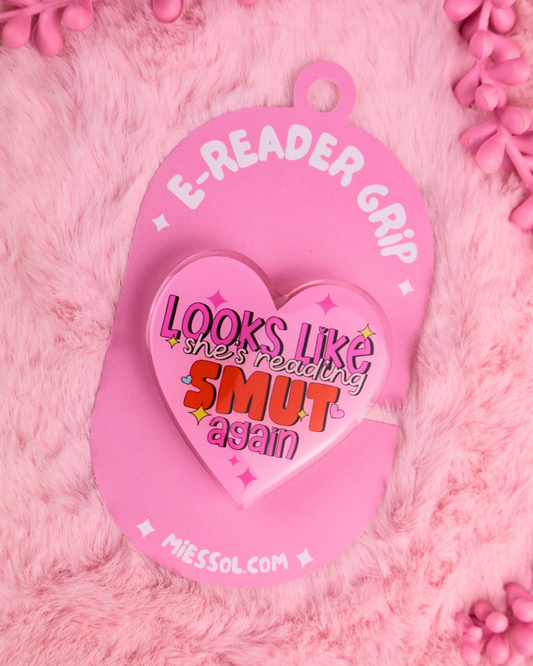 E-reader / Kindle Grip Looks Like She's Reading Smut Again